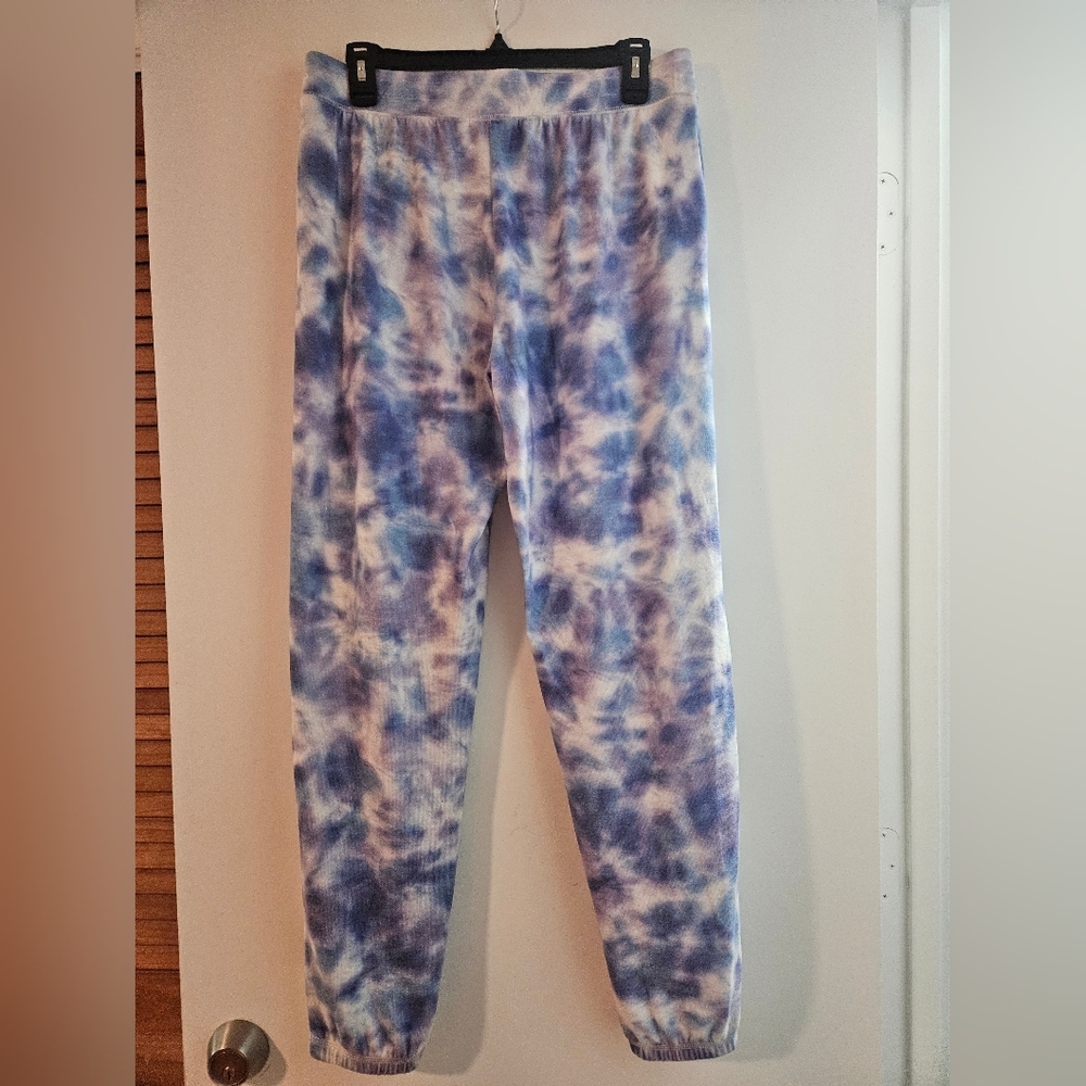 New P.J. Salvage Blue and White Joggers - Picture 5 of 7